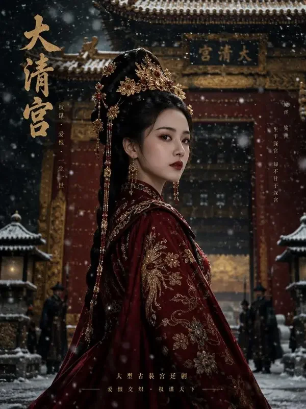 入宫·不回头剧照：她入宫那天就发过誓：这一次，绝不回头。