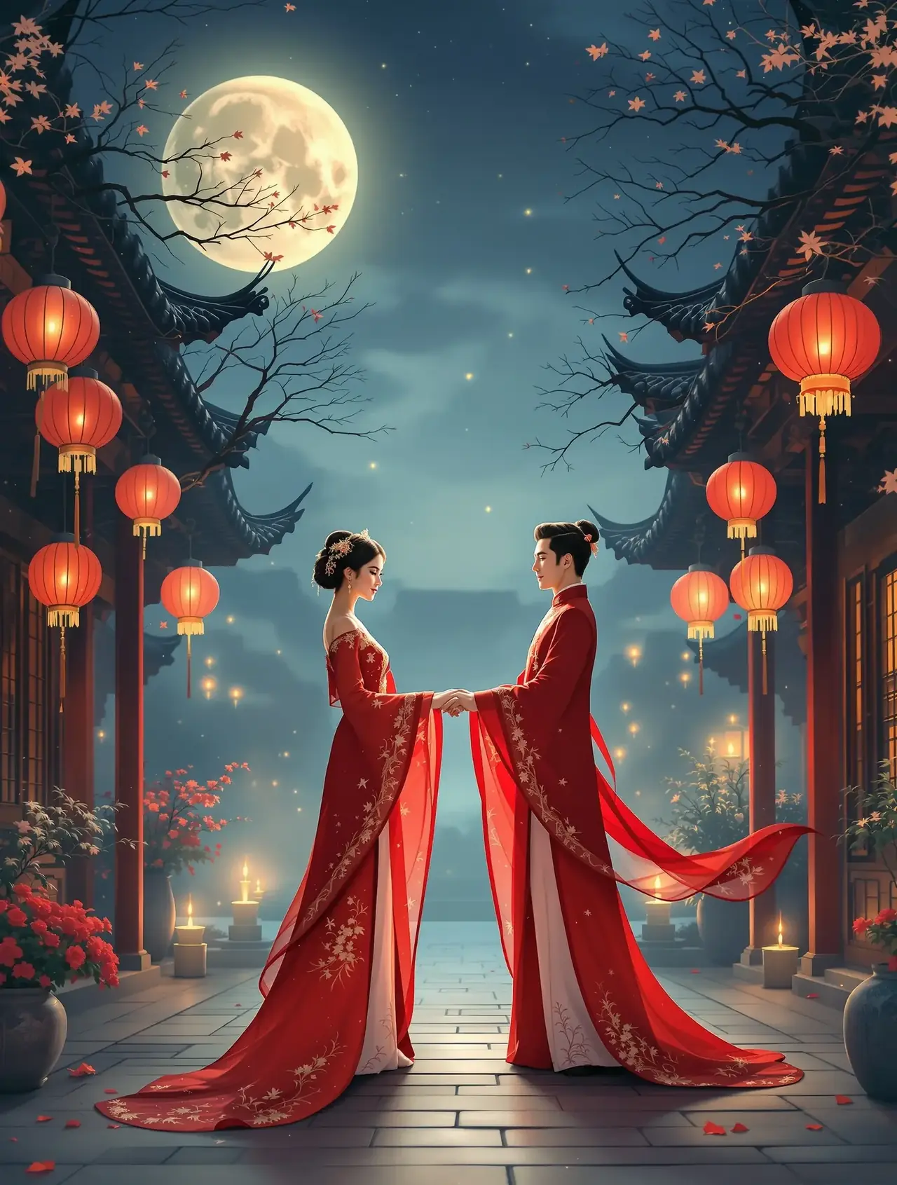 月光映盛宴 黄果短剧 月光映盛宴封面